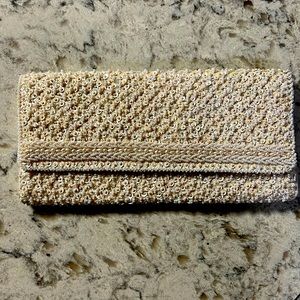 Vintage beaded clutch purse